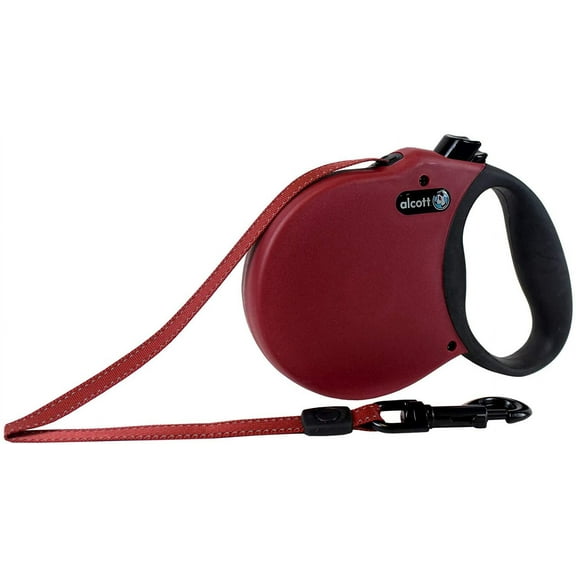 Alcott Large Expedition Retractable 24-Foot Leash For Dogs Up To 110-Pounds