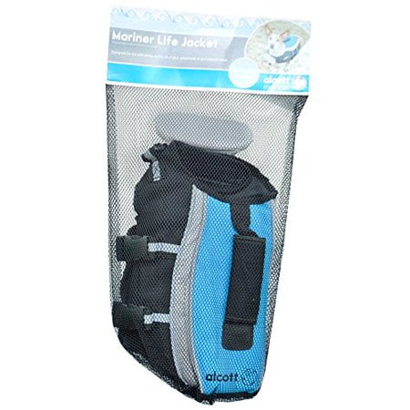 Alcott Mariner Life Jacket, Medium, Blue with Reflective Accents Multi-Colored