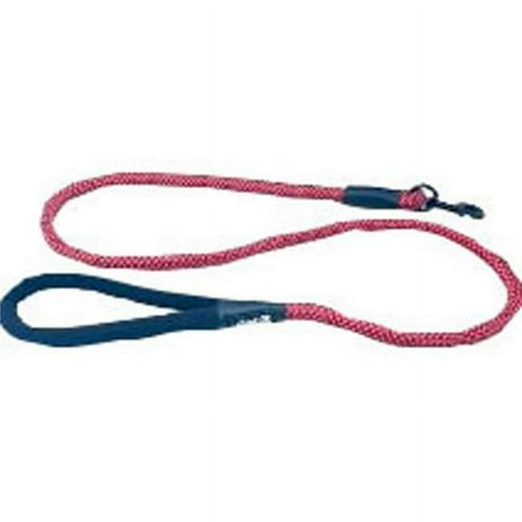 Alcott RL OS BR Rope Leash - Bright Red - Large - Case of 12