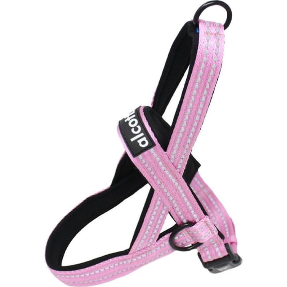 Alcott NOR HNS XL PK Rope Norwegian Harness - Bright Pink - Extra Large - Case of 12