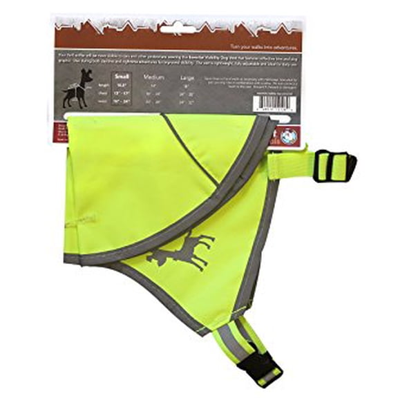 Alcott Essentials Visibility Dog Vest, Small, Neon Yellow with Reflective Accents