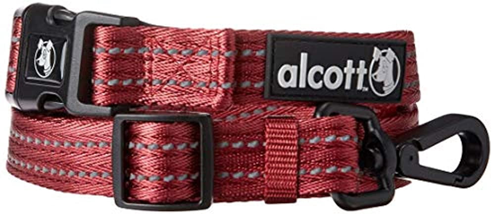 Alcott 5' Adventure Weekender Leash with Reflective Stitching & Neoprene Padding Clip May Vary
