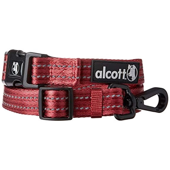 Alcott 5' Adventure Weekender Leash with Reflective Stitching & Neoprene Padding Clip May Vary