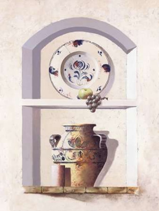 Alcove Heirlooms ll Canvas Art - Coral (18 x 24)