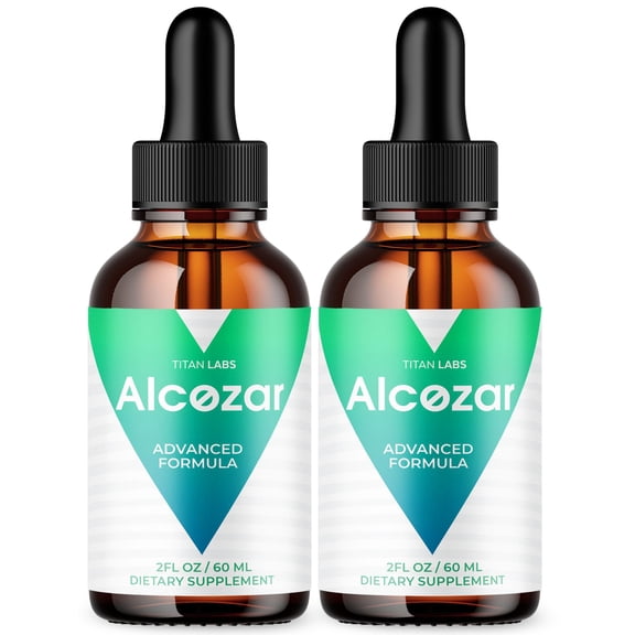 Alcozar Advanced Formula Drops to Support Active Lifestyle 60 Servings