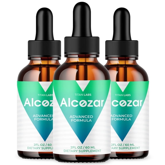 Alcozar Advanced Formula Drops to Support Active Lifestyle 90 Servings