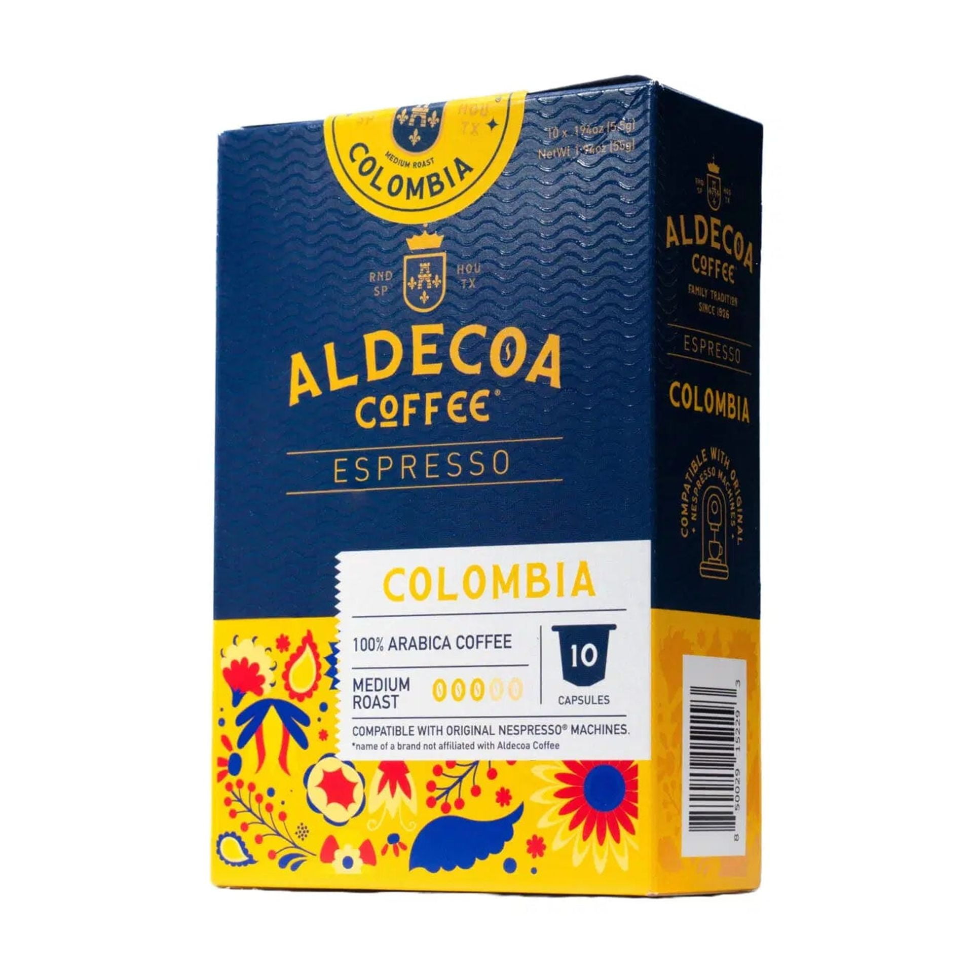 Ald Nespresso Cap Colombian 10
