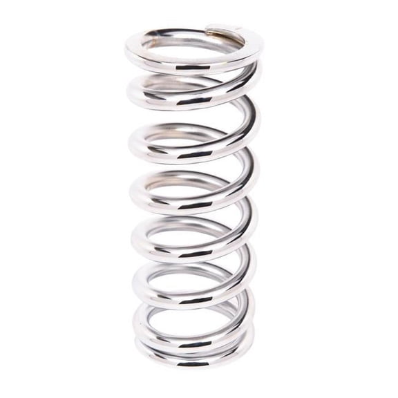 Aldan American 10-300CH Coil-Over-Spring, 300 lbs. per in. Rate, 10 in. Length - Chrome