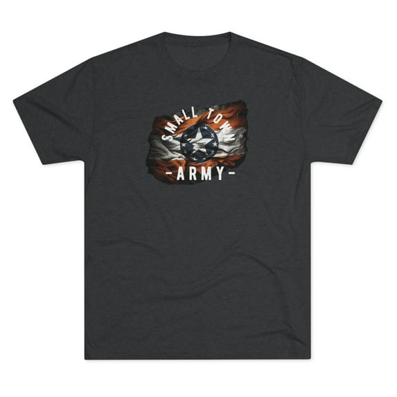 Aldean Small Town Army = Unisex Tri-Blend Crew Tee