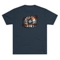 thumbnail image 1 of Aldean Small Town Army = Unisex Tri-Blend Crew Tee, 1 of 4