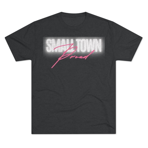 Aldean - Small Town Proud - Unisex Tri-Blend Crew Tee