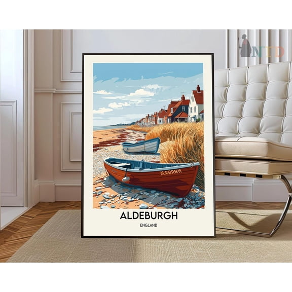 Aldeburgh Suffolk Coast Poster Unframed Paper Print