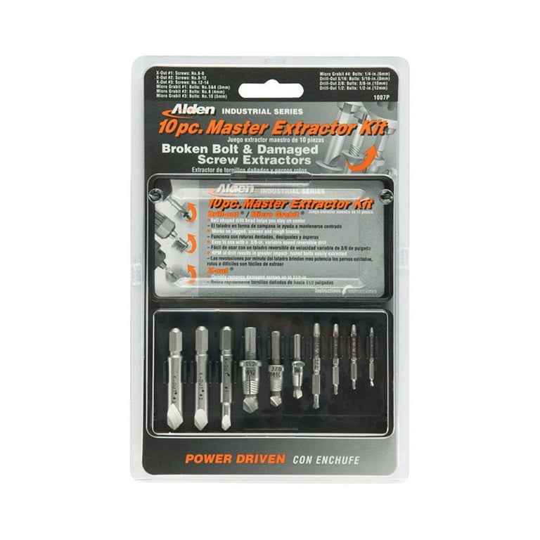 Alden 1007P Master Extractor Grabit Pro 10 Piece Kit Walmart