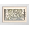 thumbnail image 1 of Alden 18x13 White Modern Wood Framed Museum Art Print Titled - Connecticut - Alden 1886, 1 of 4