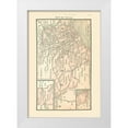 thumbnail image 1 of Alden 23x32 White Modern Wood Framed Museum Art Print Titled - Texas - Alden 1886, 1 of 4
