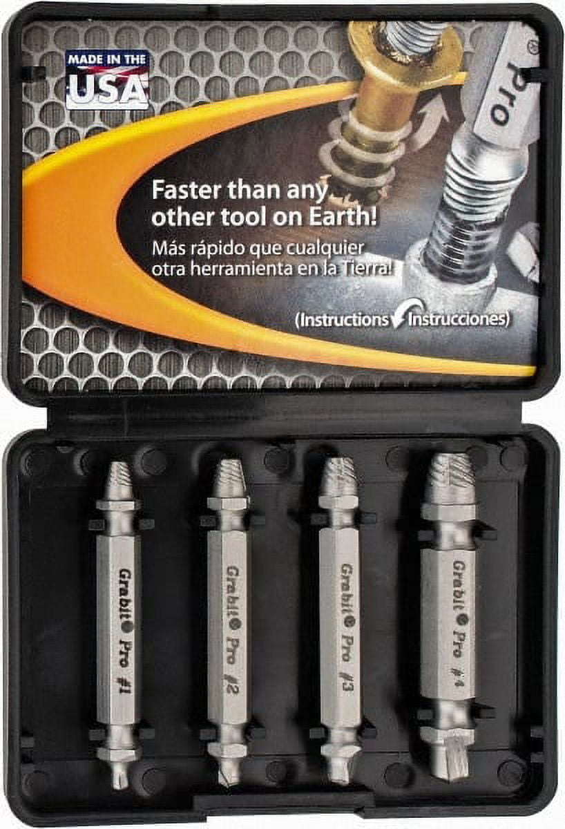 Alden Piece Pro Grabit Screw Bolt Extractor Set 8440P, 43 OFF