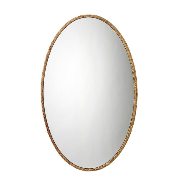 Alden Décor Breeze Braided Oval Mirror