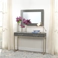 thumbnail image 1 of Alden Decor  Esme Shagreen Rectangle Mirror, Grey Grey, 1 of 5