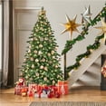Alden Design 7.5ft Prelit Artificial Christmas Tree with Stand, Green