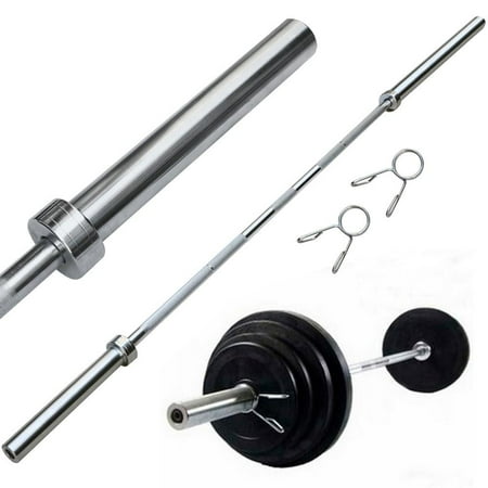 Alden Design 7 Ft. Chrome Olympic Barbell Bar Strength training Weight Lifting