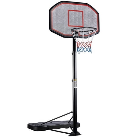Alden Design 9 to 12 ft. Portable Basketball System Hoop for Indoor and Outdoors
