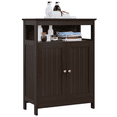 thumbnail image 1 of Alden Design Bathroom Storage Cabinet w/Adjustable Shelf, Espresso, 1 of 10
