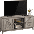 thumbnail image 1 of Alden Design Farmhouse Storage TV Stand for TVs up to 65", Gray, 1 of 9