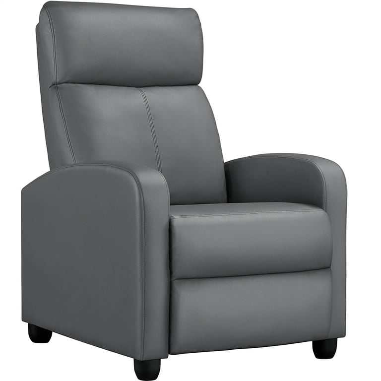 Fake leather recliner chair cheap