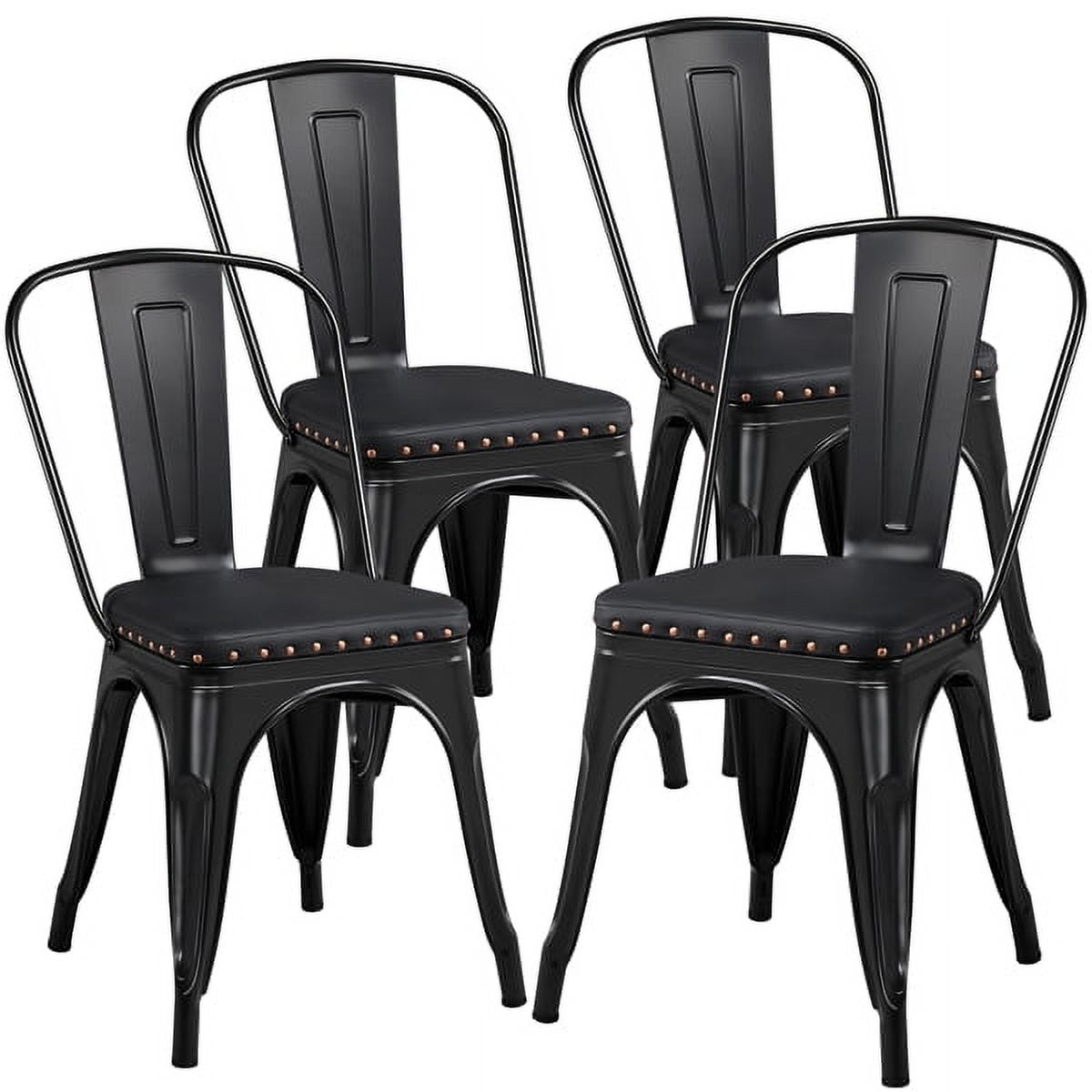 indoor wrought iron dining chairs