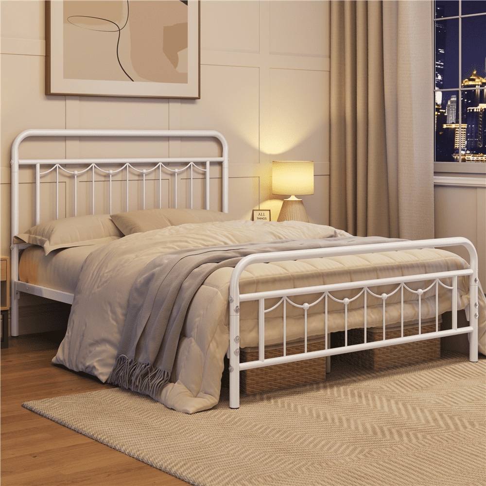 metal platform bed frames