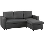 Walsunny Convertible Sectional Sofa Couch L-Shaped Couch with Modern ...