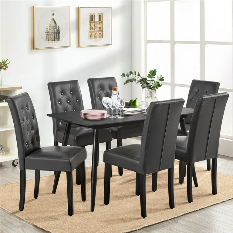 Gray Faux Leather Dining Chair Gray Faux Leather Dining Chair