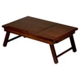thumbnail image 1 of Winsome Alden Bed Tray, Walnut, 1 of 9