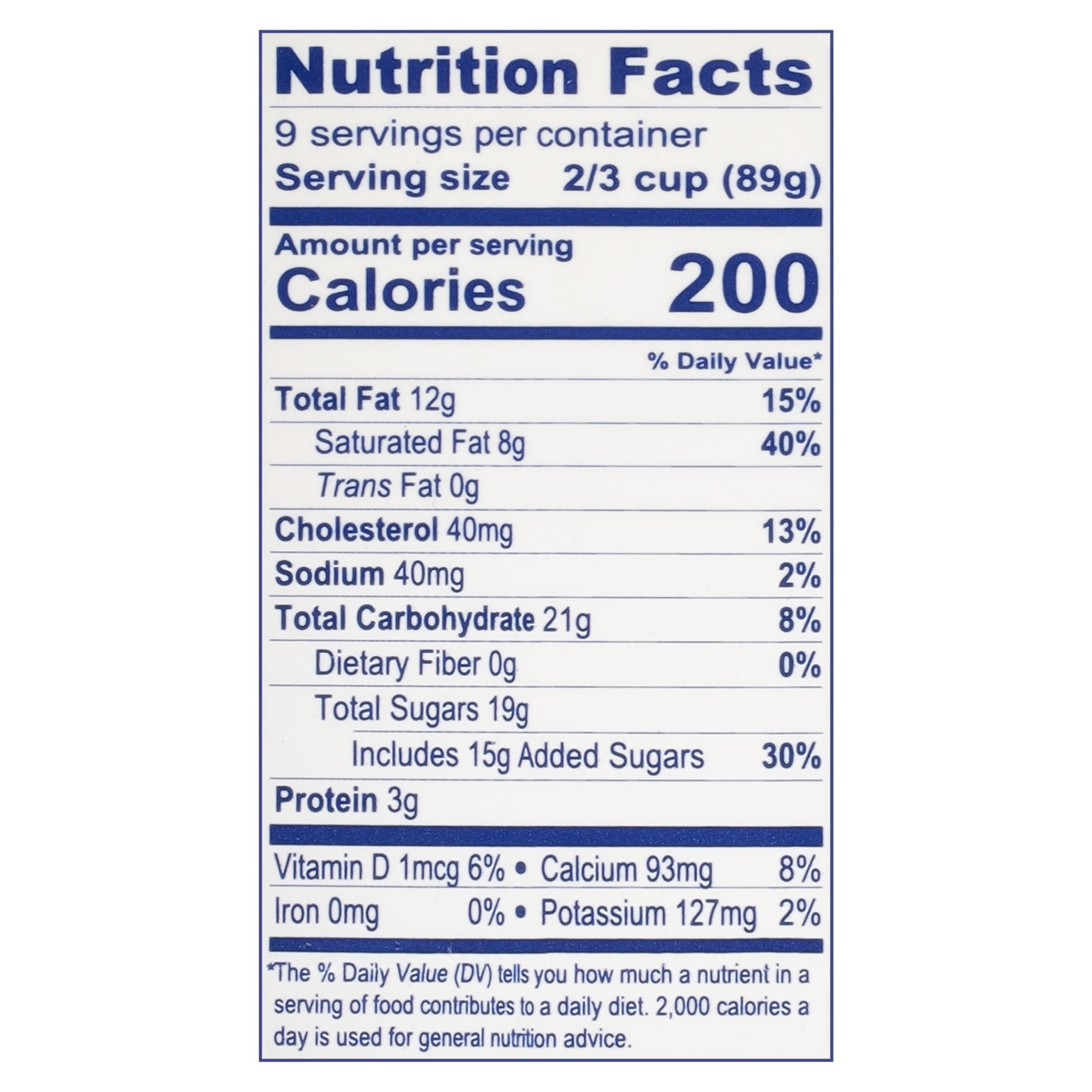 Aldens Organic Old Fashioned Vanilla Ice Cream, 48 Fluid Ounce -- 3 per case.