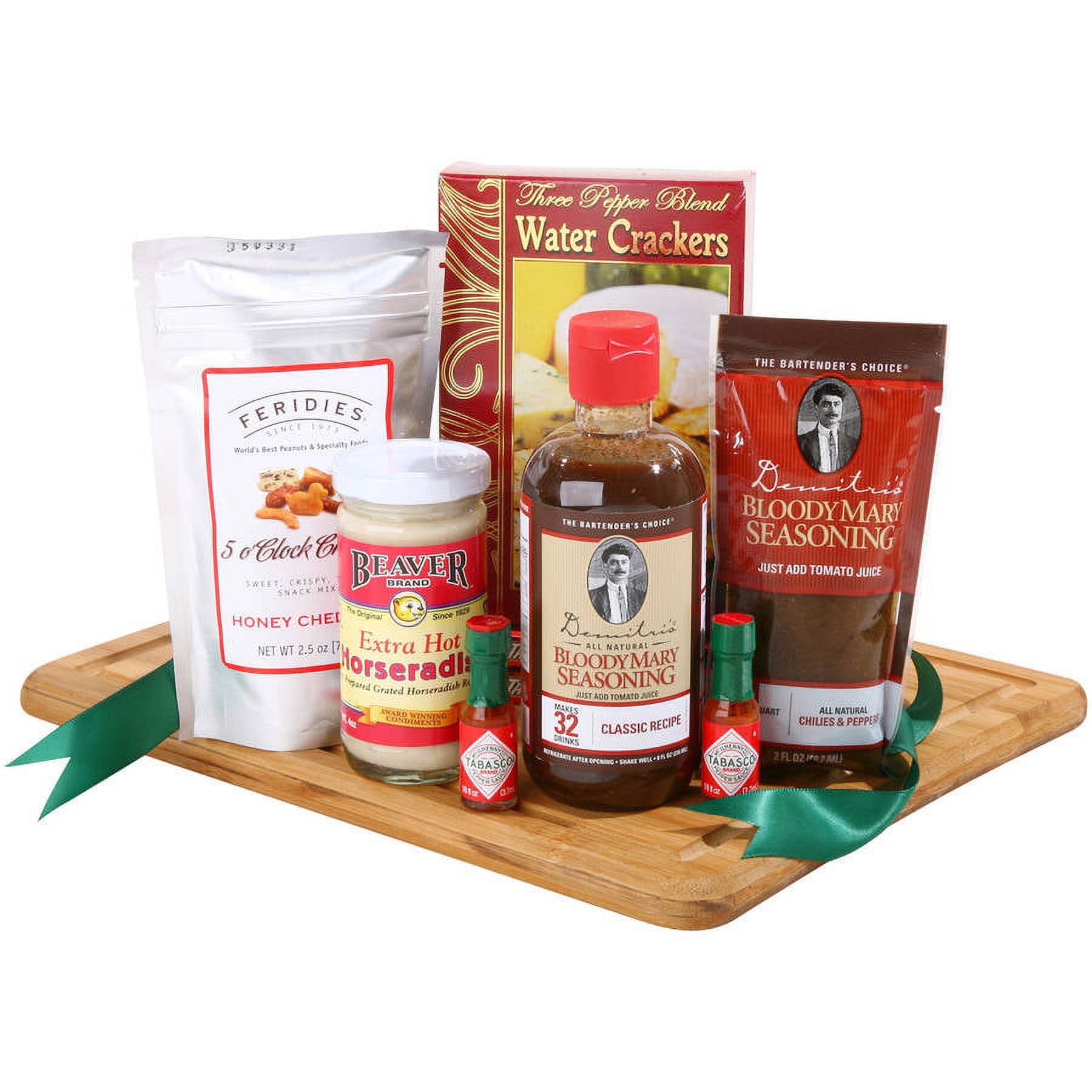 Alder Creek Demitri?s Bloody Mary Gift Set Basket, 8 pc