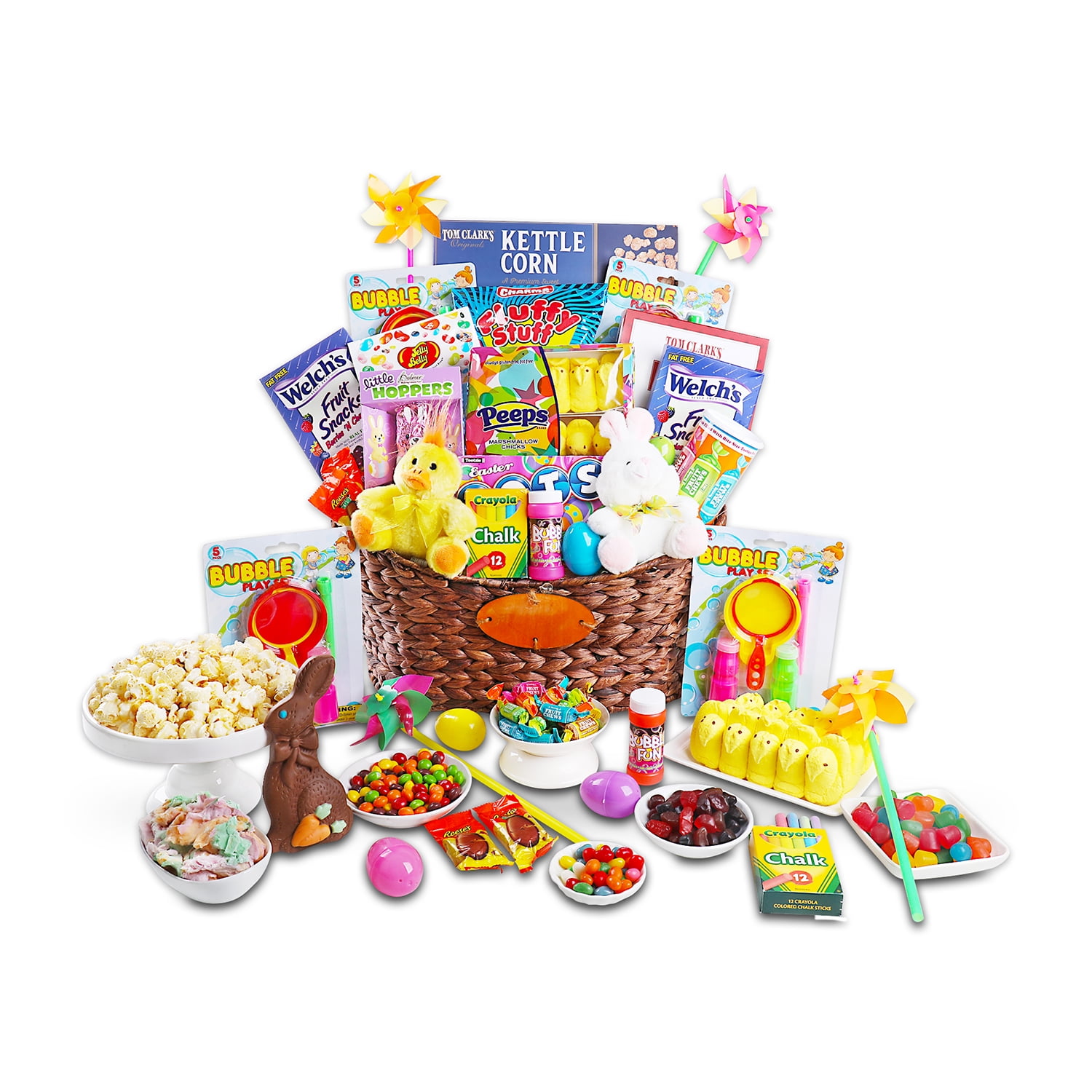 Fishing Adventure Filled Easter Basket with Candies, by Wondertreats