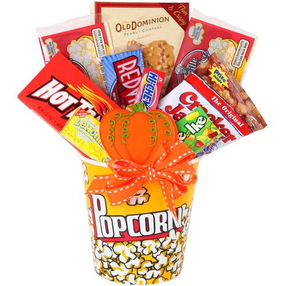 Alder Creek Fall Movie Night Halloween Gift Basket, 12 pc