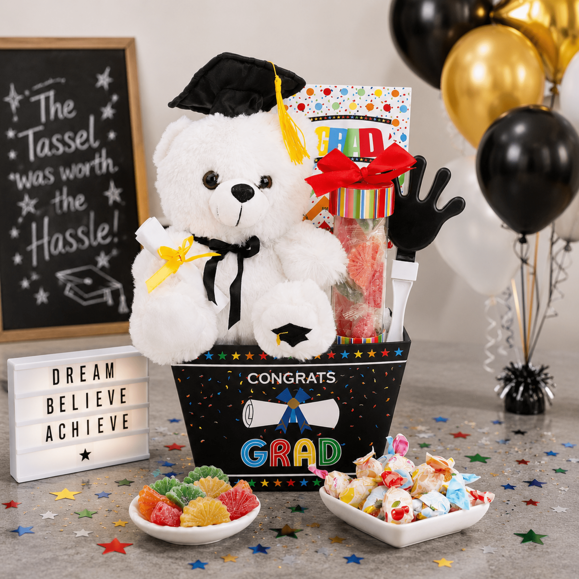 Alder Creek Gift Baskets A Grad's Best Friend (6 Items)