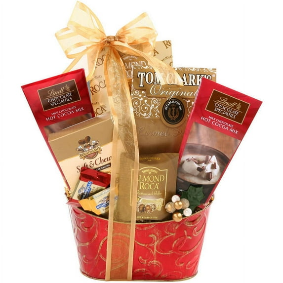 Alder Creek Gift Baskets Alder Creek Lindt Hot Chocolate Gift Basket