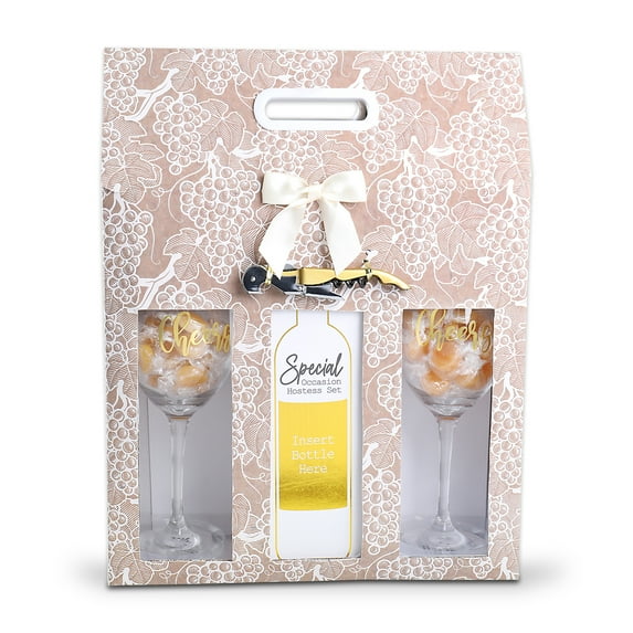 Alder Creek Gift Baskets Cheers to You Wine Gift Tote