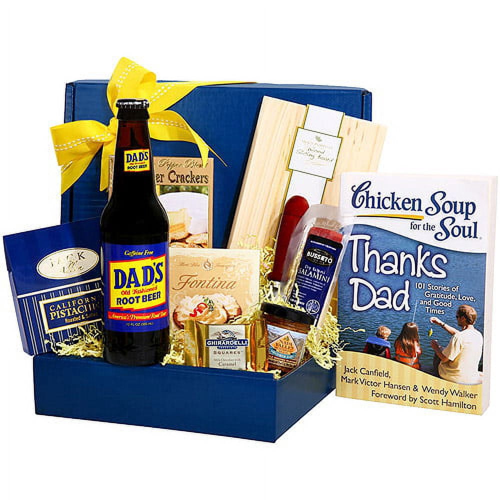 Alder Creek Gift Baskets Chicken Soup for the Soul Dad's Gourmet Gift ...
