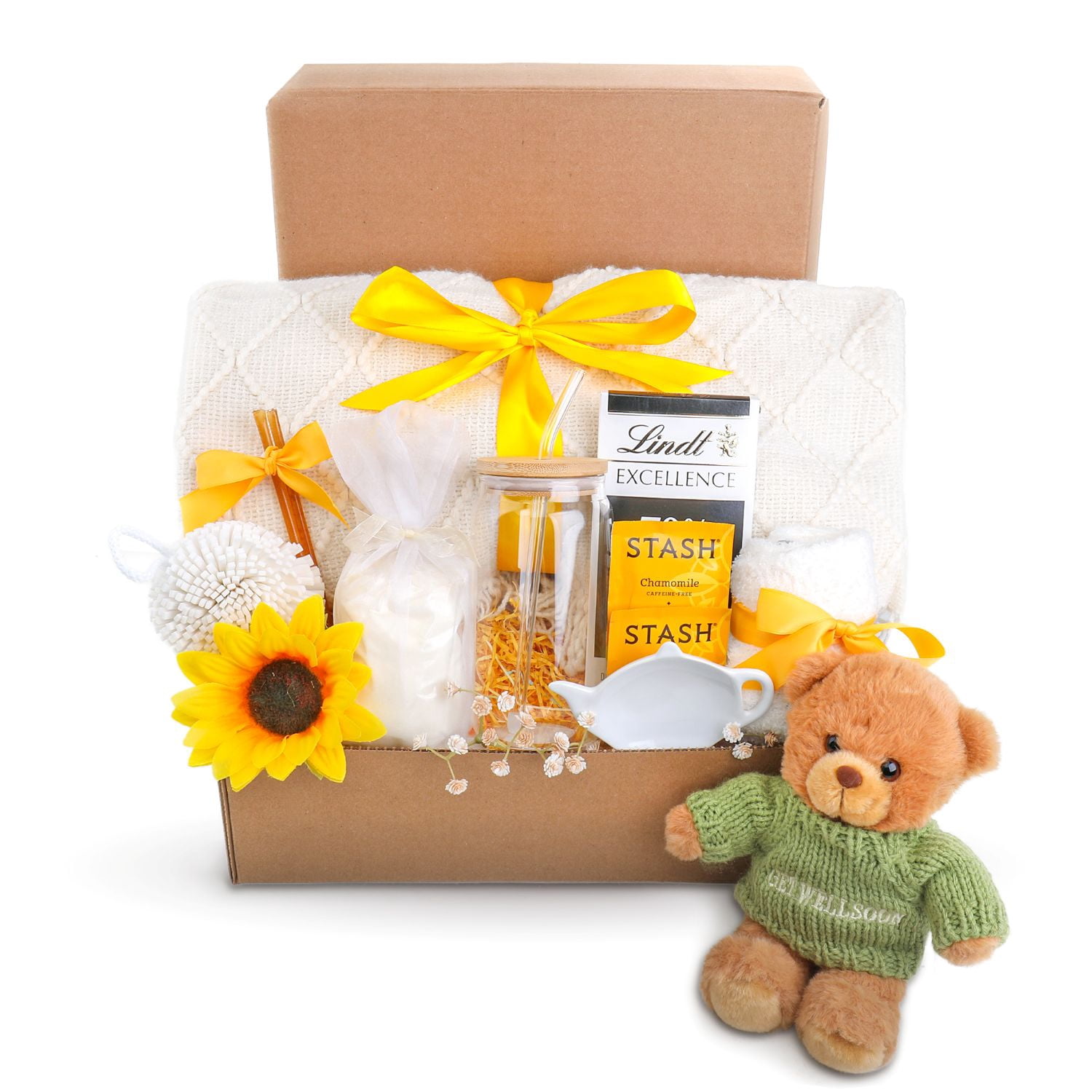 Alder Creek Gift Baskets Comfort & Care Gift Box (9 Items)