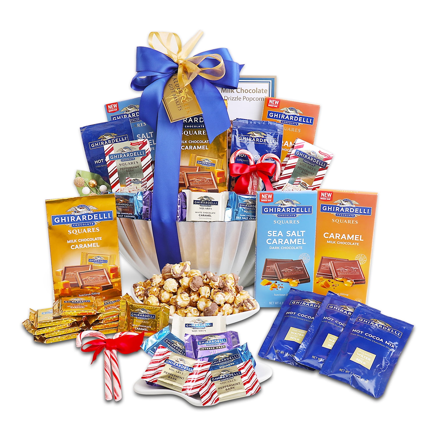 Alder Creek Gift Baskets Ghirardelli Chocolate Gift Basket (15 Items ...