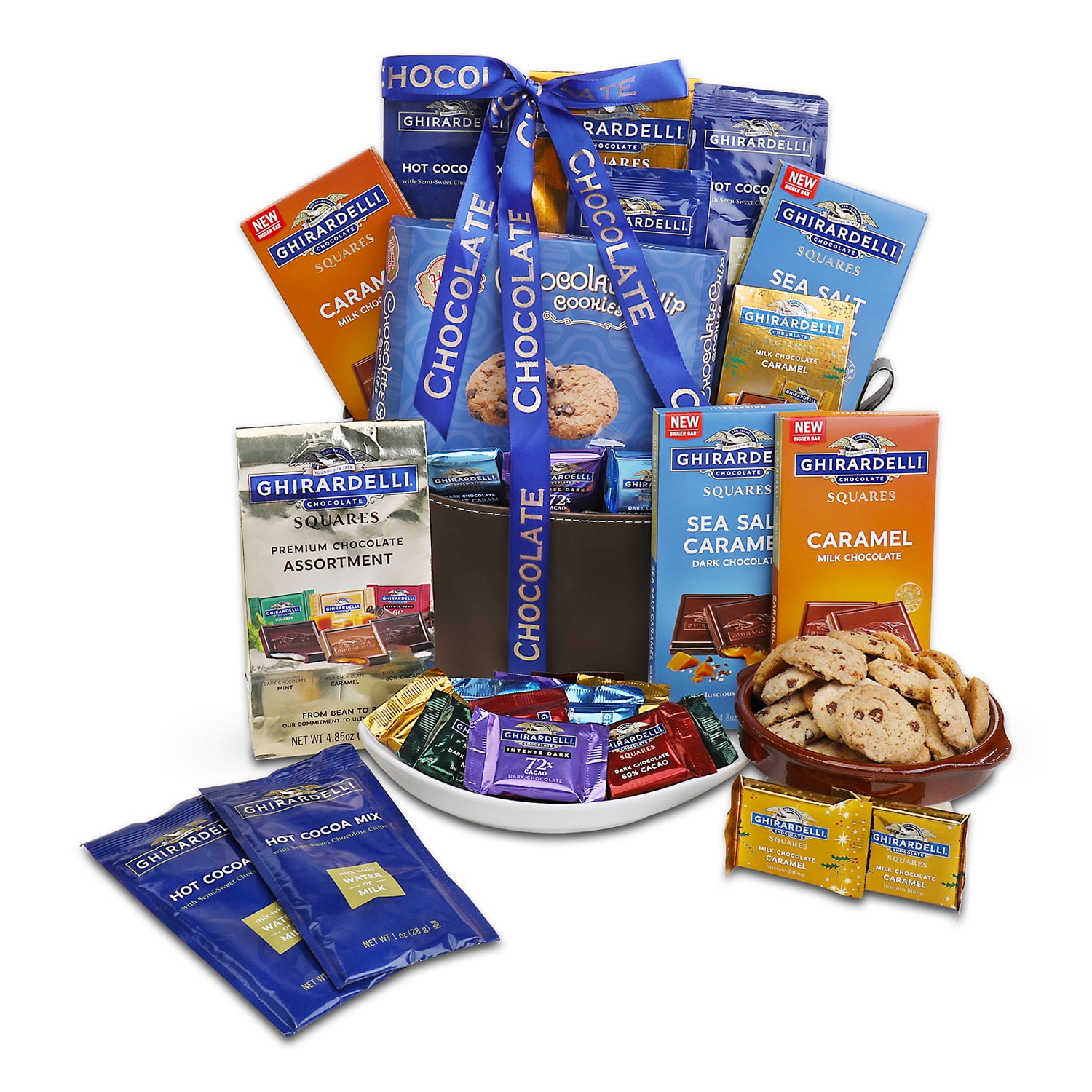 Alder Creek Gift Baskets Ghirardelli Corporate Gift Basket - Walmart.com