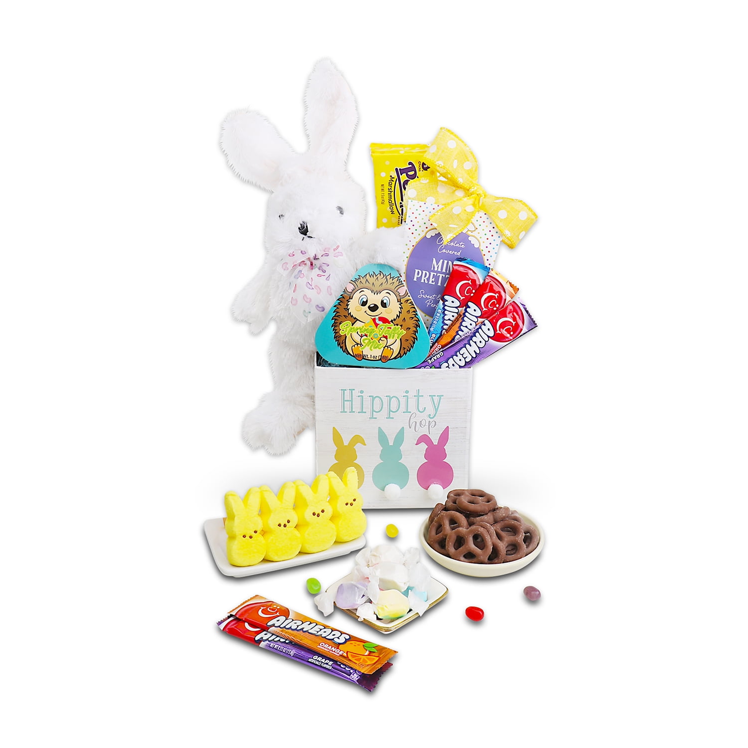 Alder Creek Gift Baskets Hippity Hop Easter Box (6 Items)