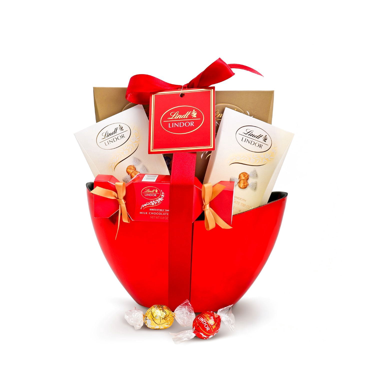 Alder Creek Gift Baskets Lindt Gift Basket (13 Pieces)