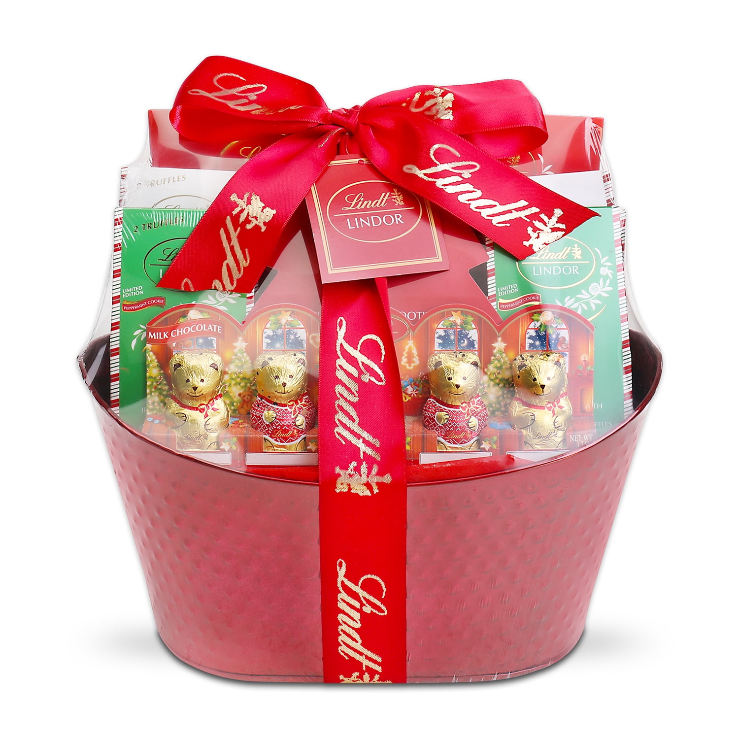Alder Creek Gift Baskets Lindt Holiday Delights Gift Basket (8 Items ...