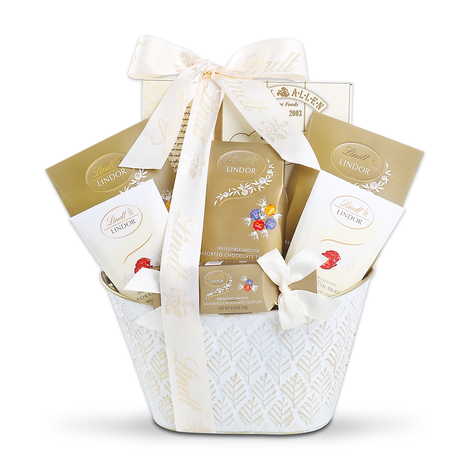 Alder Creek Gift Baskets Lindt Sampler Gift Basket