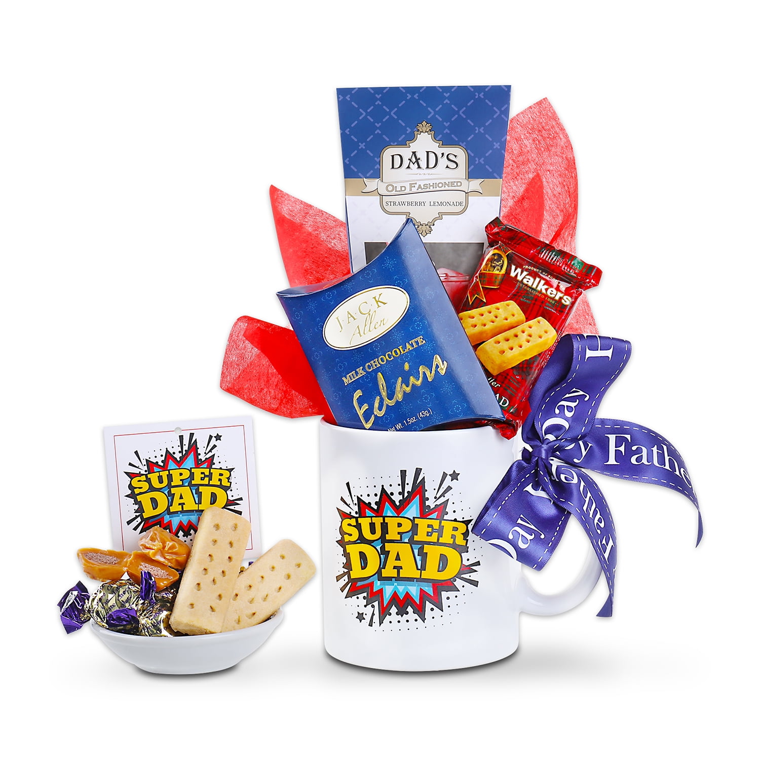 Alder Creek Gift Baskets Super Dad Mug Father's Day Gift