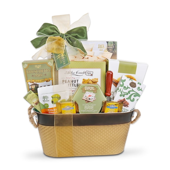 Alder Creek Gift Baskets Tasteful Gourmet Gift Basket 9 Pieces per Gift)